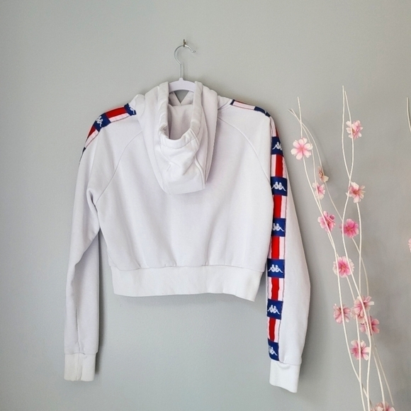 KAPPA LA Berry Cropped Hoodie - Picture 3 of 10